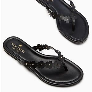 NWT Kate Spade Daisy Flat K7967 Black size 8